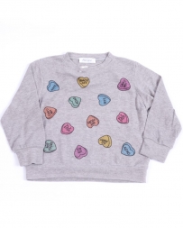 Girls' Candy Hearts LS Top