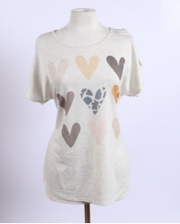 Ladies' Many Hearts Top