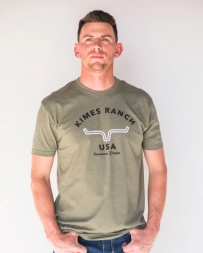 Kimes Ranch® Men's Arch Tee Military Green