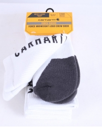 Carhartt® Men's Lightweight Logo Crew Sock 3PK