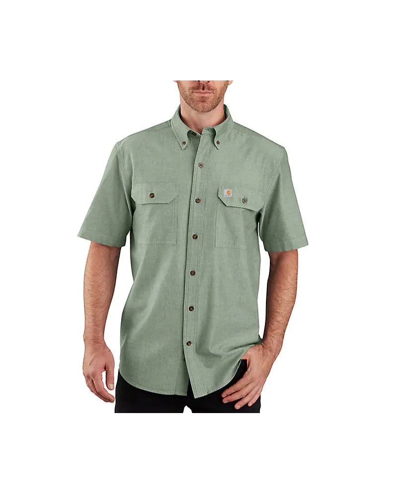 Carhartt® Men's Loose Fit SS Chambray Shirt - Fort Brands