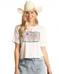 Rock and Roll Cowgirl® Ladies' Western Boxy Graphic Tee