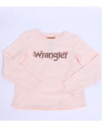 Wrangler® Girls' LS Logo Graphic Tee