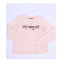 Wrangler® Girls' LS Logo Graphic Tee