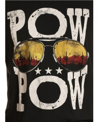 Rock and Roll Cowgirl® Ladies' Pow Pow Graphic Tee