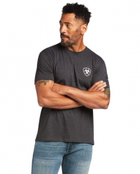 Ariat® Men's Logo Longhorn Flag Tee