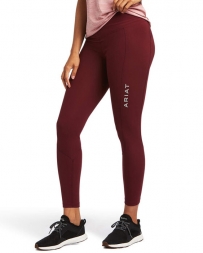 Ariat® Ladies' Tek Tights Burgundy