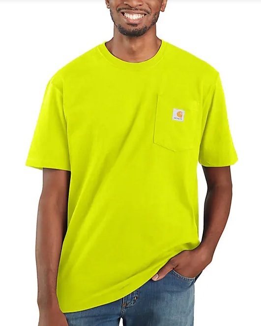 tælle fryser Såvel Carhartt® Men's Pocket SS T-Shirt - Big and Tall - Fort Brands