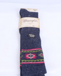 Wrangler® Ladies' Angora Aztec Knee High