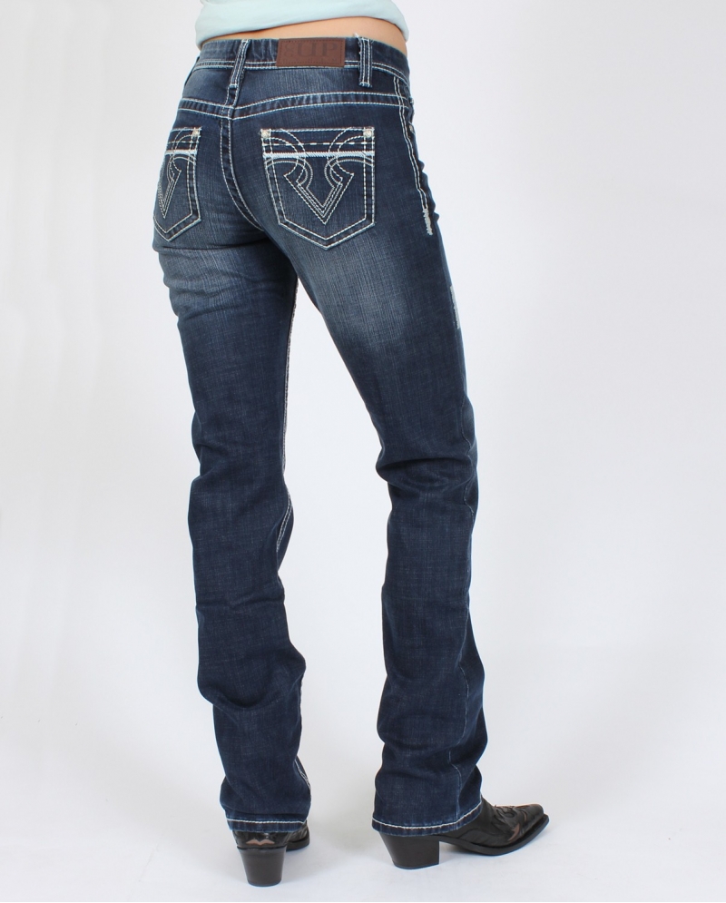 cowgirl up ladies 201 low rise jean
