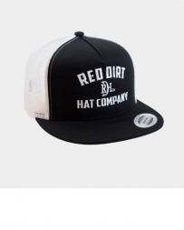 Red Dirt Hat Co.® Men's White Direct Stitch Cap
