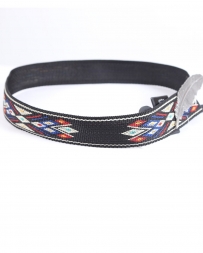 Rodeo King® Woven Hat Band With Feather