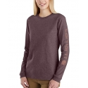 Carhartt® Ladies' LS Sleeve Logo Tee