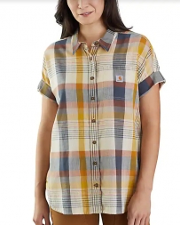 Carhartt® Ladies' SS Lightweight Plaid