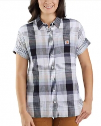 Carhartt® Ladies' SS Lightweight Plaid