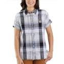 Carhartt® Ladies' SS Lightweight Plaid