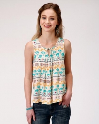 Roper® Ladies' Buffalo Print Tank