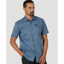 Wrangler® Men's SS Asymmetric Shirt