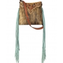 Ariat® Ladies' Lorelei Tooled Hair On Crossbody