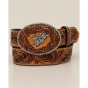 M&F Western Products® Boys' Tooled Bullrider Belt