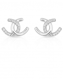 Montana Silversmiths® Ladies' Horseshoe Happiness Earrings