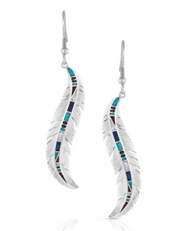 Montana Silversmiths® Ladies' Breaking Trail Earrings