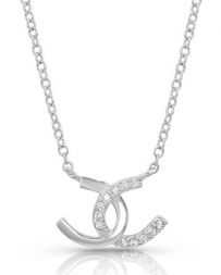 Montana Silversmiths® Ladies' Horseshoe Happiness Necklace