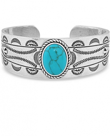 Montana Silversmiths® Ladies' Into The Blue Turq Bracelet
