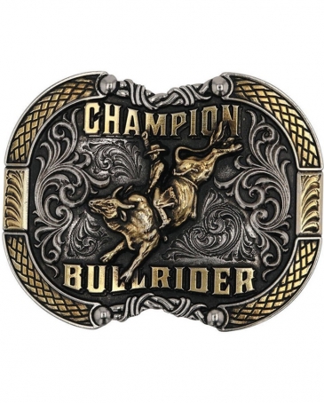 Montana Silversmiths® Roped In Champion BR Buckle