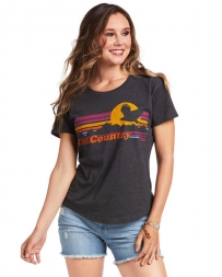 Ariat® Ladies' Wild Country Black Tee