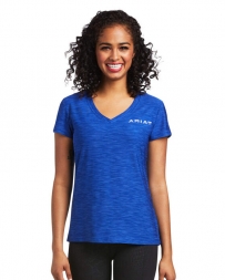 Ariat® Ladies' Laguna Logo Top Blue