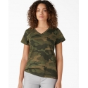 Dickies® Ladies' SS V-Neck Slub T-Shirt