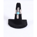 Just 1 Time® Ladies' Cactus Turq Diamond Ring