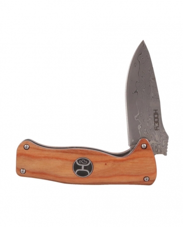Hooey® Brown Wood Pocket Knife
