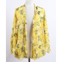 Cruel® Ladies' Yellow Floral Kimono