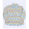 Panhandle® Girls' LS Aztec Print Snap Shirt