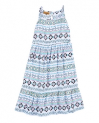 Wrangler® Girls' Sleeveless Tiered Dress