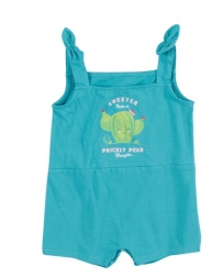 Wrangler® Baby Girl Cactus Shortall