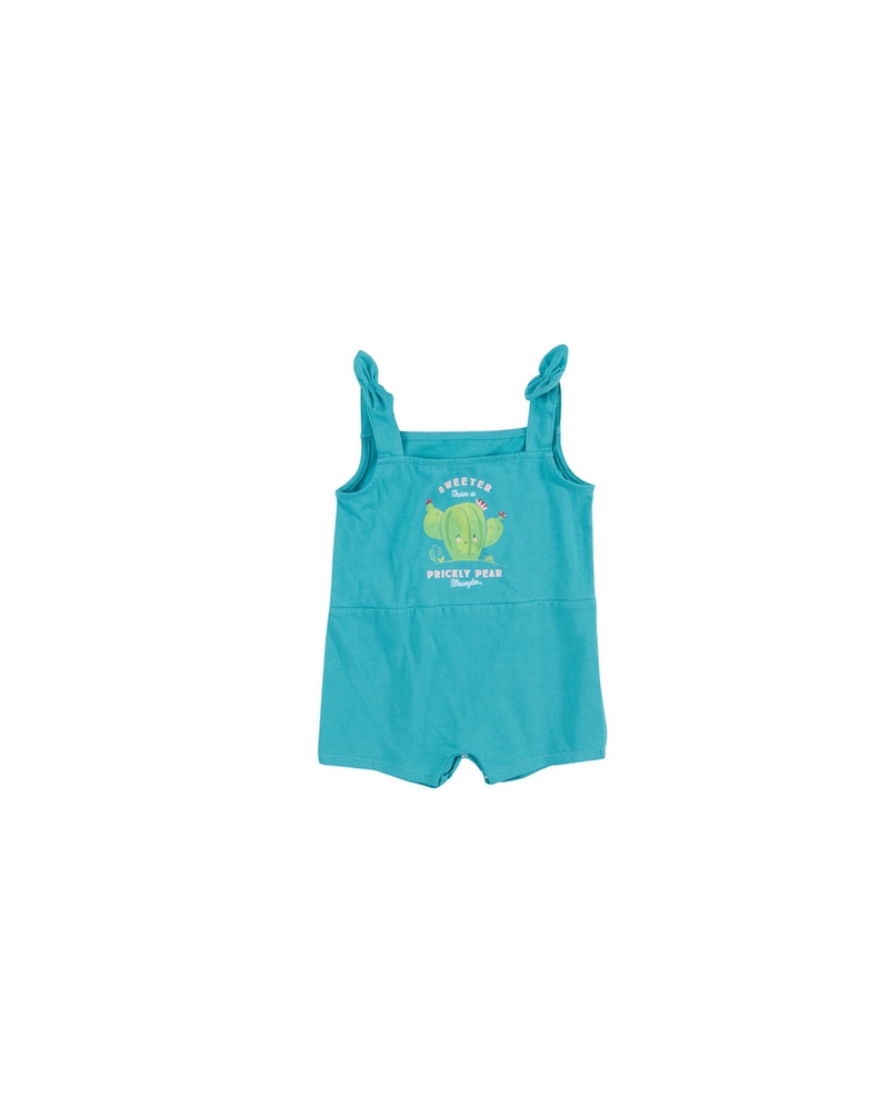 Wrangler® Baby Girl Cactus Shortall Fort Brands