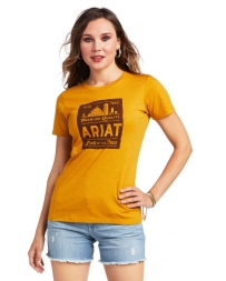 Ariat® Ladies' Farmland Yellow Tee