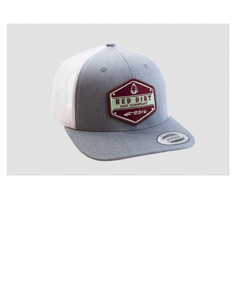 Red Dirt Hat Co.® Men's Arrowhead Heather Cap Fort Brands