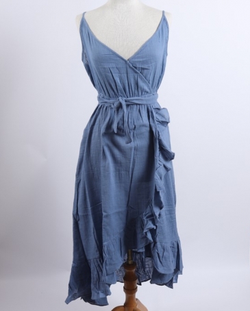 Kerenhart® Ladies' Front Ruffle Sleeveless Dress