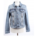 Grace in LA Ladies' Aztec Denim Jacket