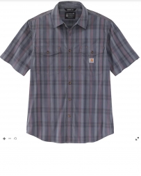 Carhartt® Men's RF Lightweight SS Plaid