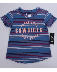 Cruel® Girls' Peace Love Cowgirls Tee