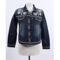 Kerenhart® Ladies' Embroidered Denim Jacket