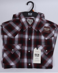 Ely and Walker® Men's LS 2 Pocket Snaps Plaid