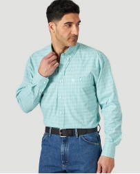 George Strait® Men's LS 1 Pocket Button Plaid