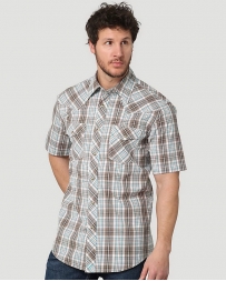 Wrangler® 20X® Men's Adv Comfort SS Snap Plaid