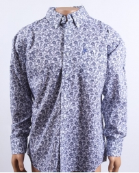 Wrangler® Men's Classic Print LS Shirt